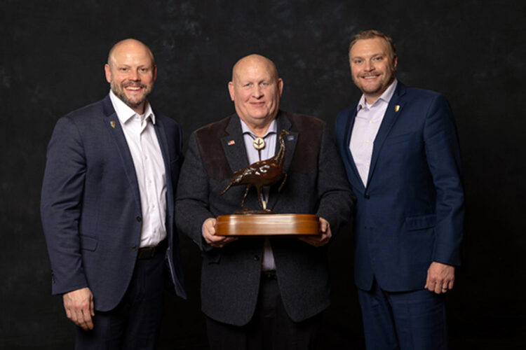Thompson receives award  for conservation excellence